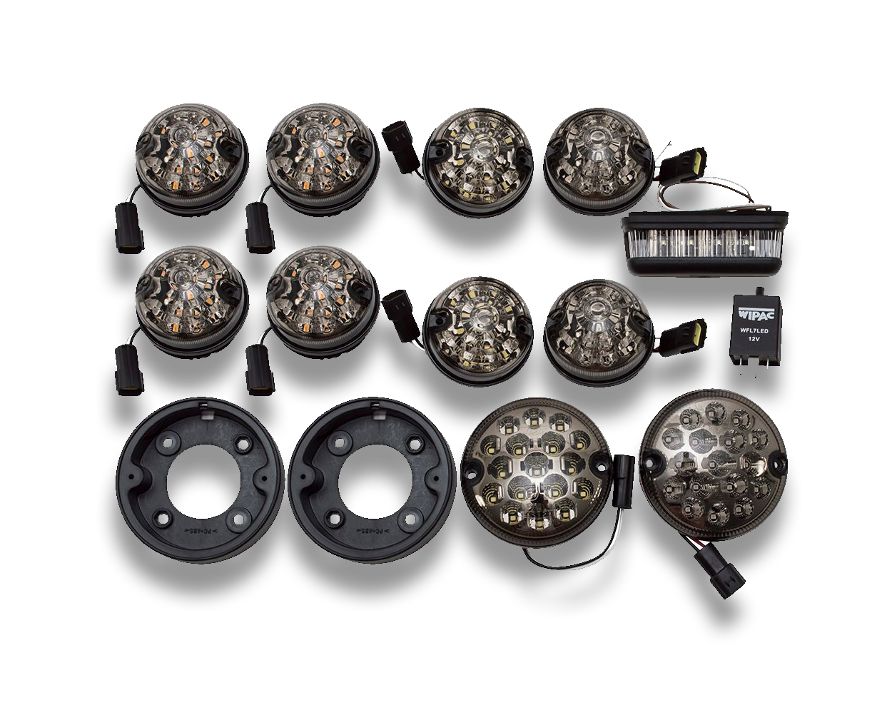 11 Leuchten LED Deluxe Set Land Rover Defender und Serie 2 und 3 – Brave  Mechanics