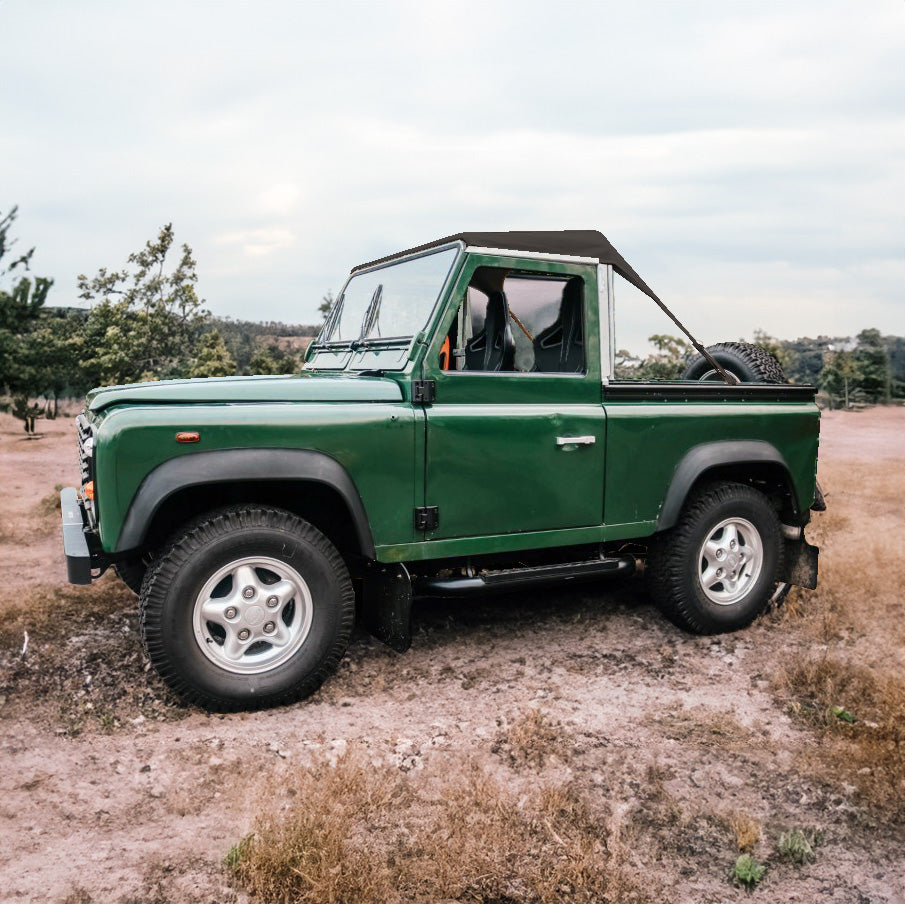 Defender 90 / 110 Bikini Top Canvas Verdeck Plane  (Baujahr vor 2000)