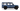 Rendering blauer Land Rover Defender 110 Station Wagon Hardtop