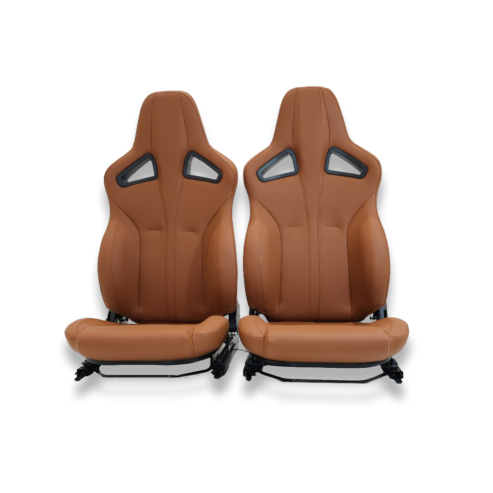 Elite Sports Sportsitze (Paar) Defender mit Sitzheizung Oxford Tan Vinyl