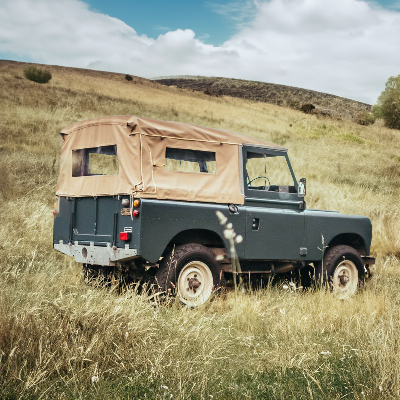 Verdeck Plane Serie 2 / 2A / 3 88" Softtop Canvas mit und ohne Seitenfenster