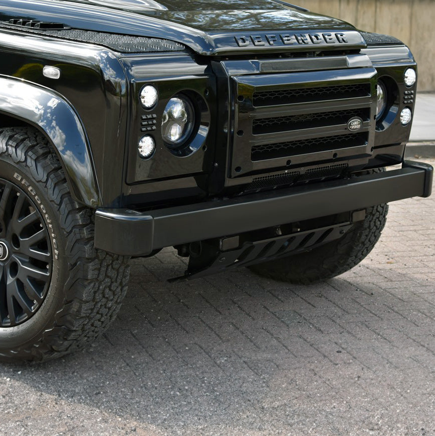 Kühlergrill und Scheinwerferumrandung XS Gitter Design Set Land Rover Defender  - schwarz lackiert